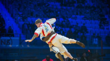 Фотография к новости: Qazaq kuresi Еуропа чемпионатының жартылай финалдық белдесулері өтті