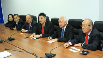 Фотография к новости: Алматылық кәсіпкерлер Сингапур-Қытай бизнес өкілдерімен кездесті