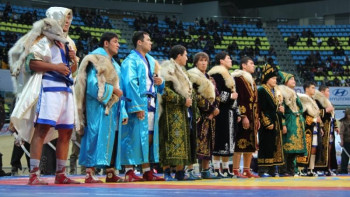 Фотография к новости: Елордада "Қазақстан барысы-2019" турнирі өтіп жатыр