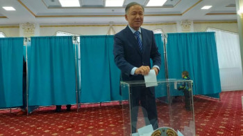 Фотография к новости: Нұрлан Нығматулин: Қазақстанның болашағы үшін дауыс бердім