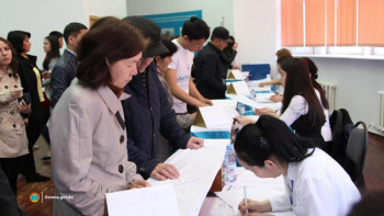 Фотография к новости: Дауыс беруде Ақтөбе облысы алда келеді