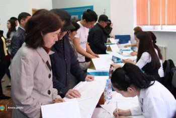 Фотография к новости: Дауыс беруде Ақтөбе облысы алда келеді