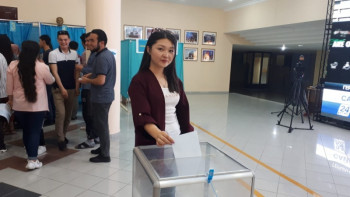 Фотография к новости: Өз дауысыммен болашағымды таңдадым – 21 жастағы сайлаушы