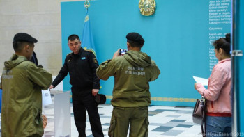 Фотография к новости: Әзірге еш заң бұзушылық болған жоқ – бақылаушы