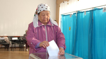 Фотография к новости: СҚО. Үш сағатта 57 мыңнан астам тұрғын дауыс берді