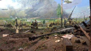 Фотография к новости: Қазақстандық журналистер Ұлы Отан соғысымен байланысты орындарды аралайды