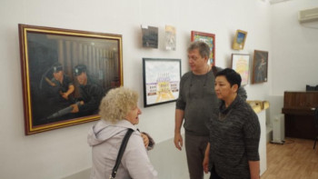 Фотография к новости: Қарағандыда бас бостандығынан айырылған жандардың сурет көрмесі өтті