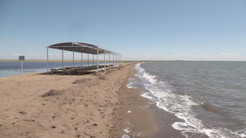 Фотография к новости: Екі аптадан соң Маралды тұзды көлінде туристік маусым ашылады