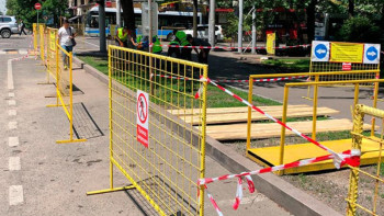 Фотография к новости: Алматыда Достық даңғылы мен Жібек жолы көшесін реконструкциялау басталады