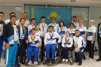 Фотография к новости: Әлем біріншілігінде қарағандылық паралимпиадашылар 17 медаль иеленді