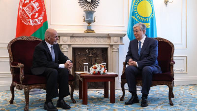 Ауғанстан президенті Тоқаевты ел басқару қызметіне ресми кірісуімен құттықтады