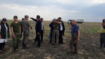 Фотография к новости: Құтқарушылар 3 күн бұрын жоғалып кеткен ер адамды тапты