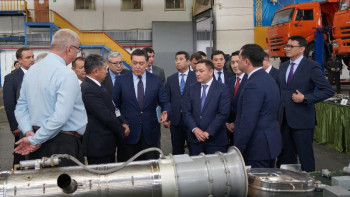 Фотография к новости: Мамин жұмыс сапарымен Ақмола облысына барып қайтты