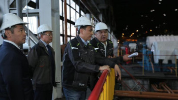 Фотография к новости: Жаңа тағайындалған елорда әкімі қаладағы жылу қазандықтарының жұмысымен танысты