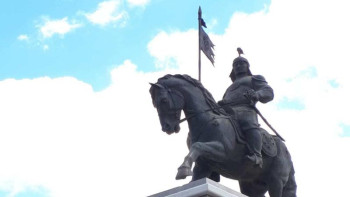 Фотография к новости: Бөкенбай батырға ескерткіш орнатылды