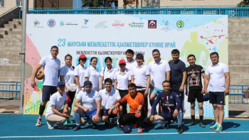 Фотография к новости: Алматыда мемлекеттік қызметкерлер арасында спартакиада өтті