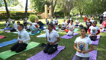 Фотография к новости: IDY-2019. Еліміздің 9 қаласында йога фестивалі өтіп жатыр 