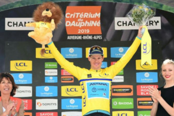 Фотография к новости: "Астаналық" велошабандоз Франциядағы көпкүндікте бірінші орын алды