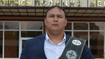 Фотография к новости: Полицей балуан Сабыржан