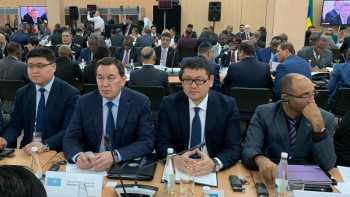 Фотография к новости: Қасымов ақпараттық қауіпсіздік мәселелері талқыланған жиынға қатысты