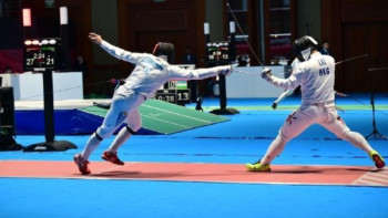 Фотография к новости: Семсерлесуден Қазақстан ерлер командасы Азия чемпионатының қола жүлдегері атанды