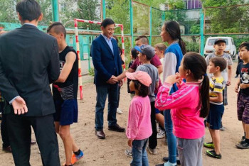 Фотография к новости: Елорда әкімі «Бюджетке қатысу» жобасына енген мекенжайларды аралады 