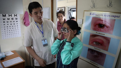 Шалғай бекеттердегі 7000 астам тұрғын медпойызда тексеруден өтті