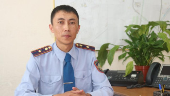 Фотография к новости: Полиция майоры: Халық бізді дос санайды