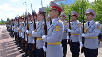 Фотография к новости: Ішкі істер министрлігі полиция күнін атап өтті 