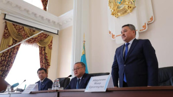 Фотография к новости: Ақтөбе қаласының әкімі ауысты﻿