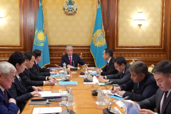 Фотография к новости: Президенттің төрағалығымен халықты әлеуметтік қорғау мәселелері жөнінде кеңес өтті