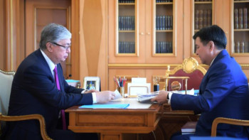 Фотография к новости: Тоқаев Жоғарғы Сот төрағасын қабылдады