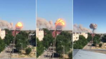 Фотография к новости: Арыста 75 адам жарылыс салдарын жоюға жұмылдырылды – қалалық ТЖД