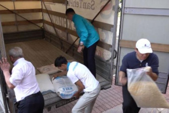 Фотография к новости: #АрысБізБіргеміз. Павлодардан гуманитарлық көмек жөнелтіледі