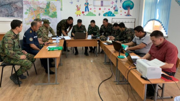 Фотография к новости: Арыс маңында арнайы жедел штаб жұмыс істеуде