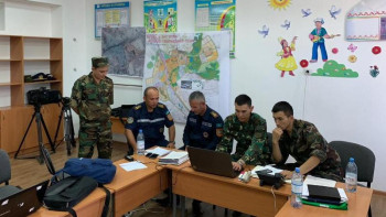 Фотография к новости: БАҚ өкілдері Арыс қаласының жағдайымен арнайы барып танысты 