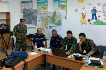 Фотография к новости: БАҚ өкілдері Арыс қаласының жағдайымен арнайы барып танысты 