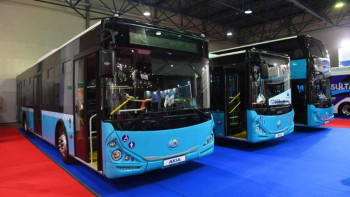 Фотография к новости: Алматыда автобустар санын 4 есе арттыру жоспарлануда