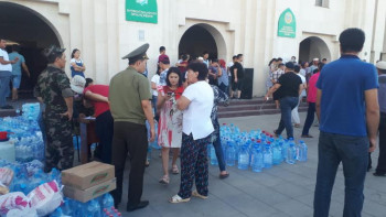 Фотография к новости: Шымкент қаласындағы 15 эвакуациялық жинақтау пунктерінде жағдай бірқалыпты