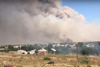 Фотография к новости: Ассамблея өкілдері Арыс тұрғындарына үйлерін босатып берген