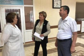 Фотография к новости: Мәжіліс депутаттарының Арыс тұрғындарымен  кездесуі жалғасуда