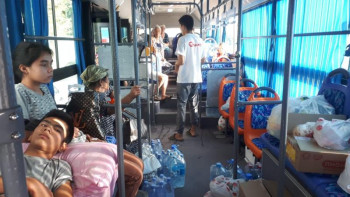 Фотография к новости: Арыс тұрғындары үйіне оралып жатыр 