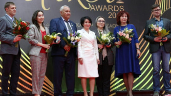 Фотография к новости: «Үркер» сыйлығы-2019: "Время" газеті үздік басылым атанды