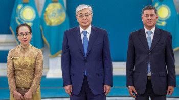 Фотография к новости: Таиланд, Иордания, Венесуэла елшілері Тоқаевқа сенім грамоталарын тапсырды