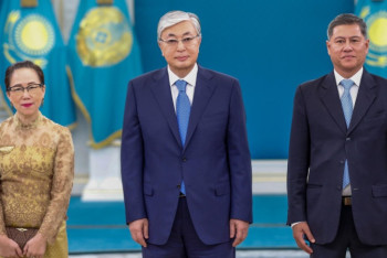 Фотография к новости: Таиланд, Иордания, Венесуэла елшілері Тоқаевқа сенім грамоталарын тапсырды