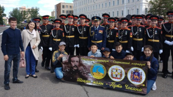 Фотография к новости: Ертіс балалары «Шоқан жолы» экспедициясына қатысты