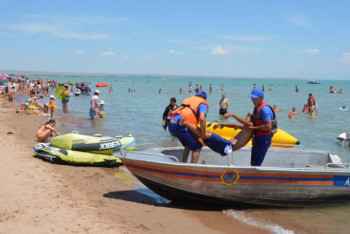 Фотография к новости:  Қапшағайда судағы қауіпсіздік шаралары пысықталды