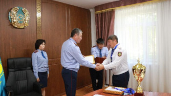 Фотография к новости: Қазақ күресінен ІІМ чемпионаты өтті