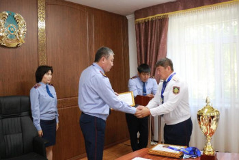 Фотография к новости: Қазақ күресінен ІІМ чемпионаты өтті