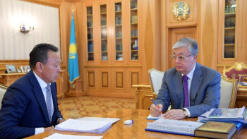 Фотография к новости: Тоқаевқа Арыстағы көлік тасымалының реттелуі жайлы баяндалды